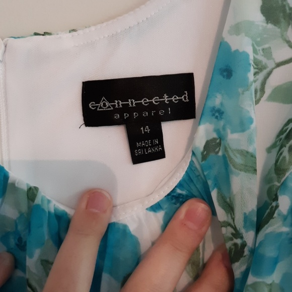 PLUS Floral Midi Dress - Picture 4 of 4